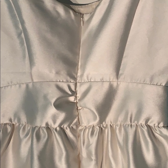 JUST TAYLOR balloon/black tie shirt party dress - Picture 3 of 5